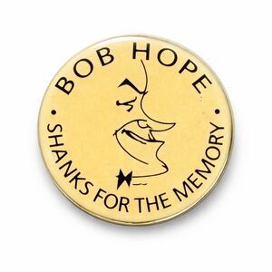 Vintage Bob Hope Comedy Pin | Hollywood Collectible Memorabilia